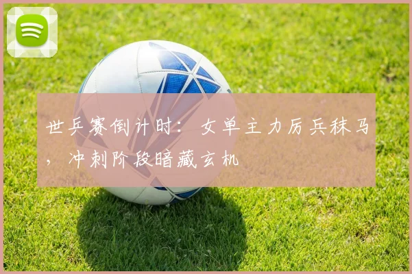世乒赛倒计时：女单主力厉兵秣马，冲刺阶段暗藏玄机