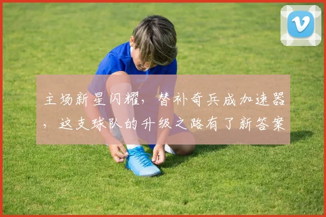 主场新星闪耀，替补奇兵成加速器，这支球队的升级之路有了新答案